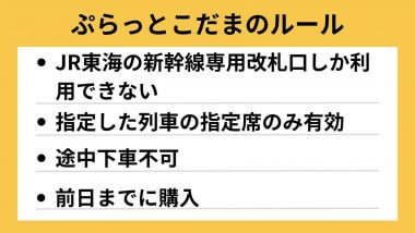 2023ぷらっとこだまの新幹線の往復料金は本当に格安他の切符と区間料金比較 OTONA LIFE オトナライフ