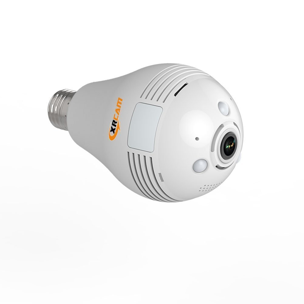 LED電球型カメラなら誰にもバレずに360度を監視