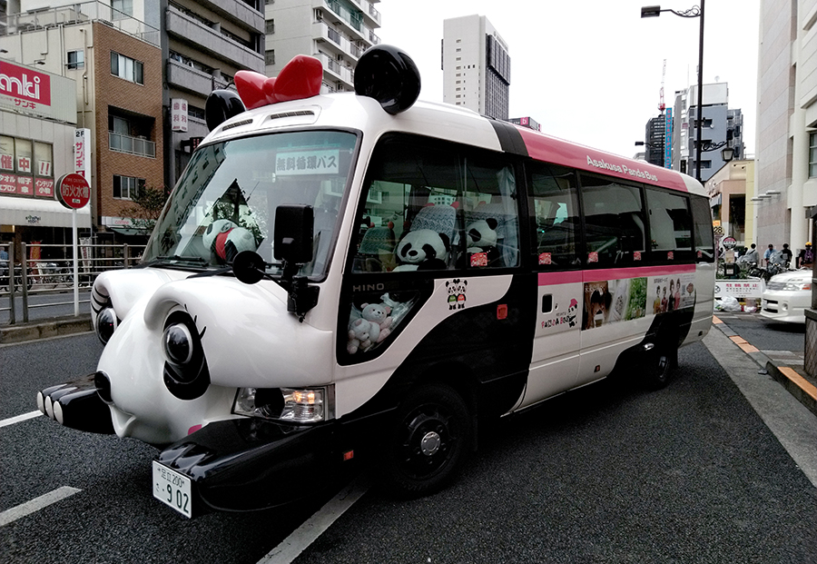 上野・浅草・合羽橋を無料で巡るバスがあった！