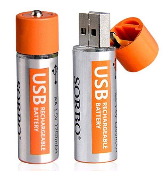 【面白グッズ】内蔵USBで充電できてしまう不思議な単三充電池！