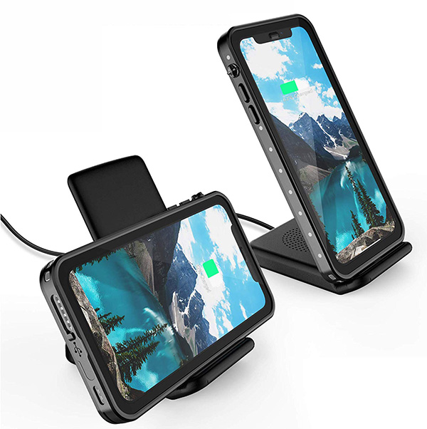 Qi充電＆フェイスID対応の防水・米軍規格の耐衝撃iPhoneケース！