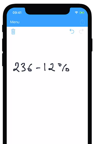 【MyScript Calculator】手書きの式を計算してくれる最強電卓アプリ！