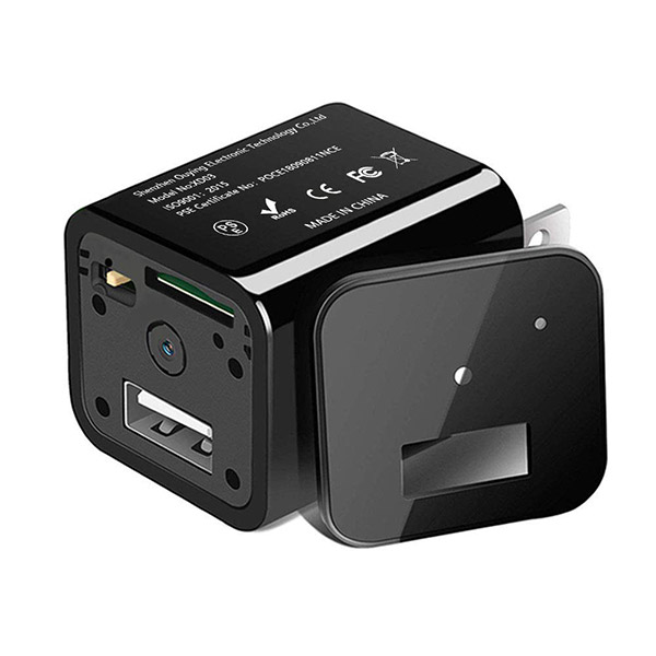 【防犯カメラ】「USB電源アダプタ」スマホを充電しながらバッチリ録画