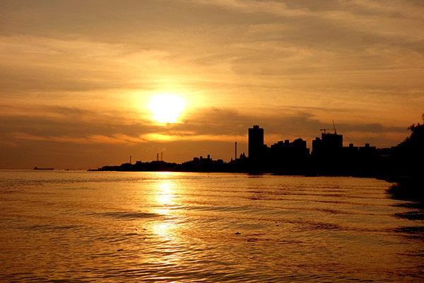 【台湾】台北から40分で行ける港町「淡水」で台湾一美しい夕焼けを見る