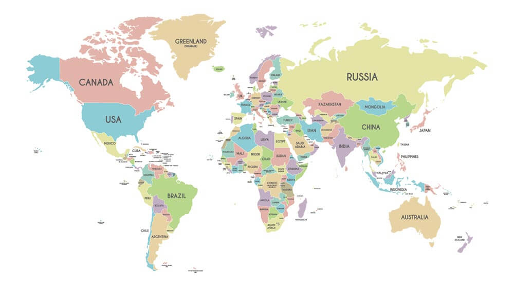 雑学 豆知識 世界地図を眺めていると小国に見える日本だが実際は意外