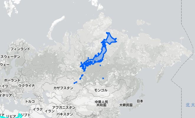 雑学 豆知識 世界地図を眺めていると小国に見える日本だが実際は意外に大きい Otona Life オトナライフ Otona Life オトナライフ