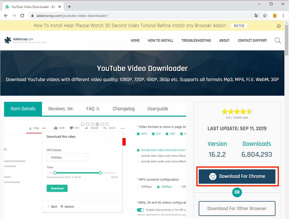 YouTube動画をChrome（クローム）で禁断の拡張機能を利用してダウンロードする方法！