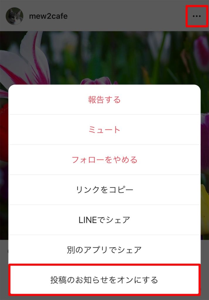 インスタグラム(Instagram)で友達の投稿やストーリーズを見逃さないための通知設定方法
