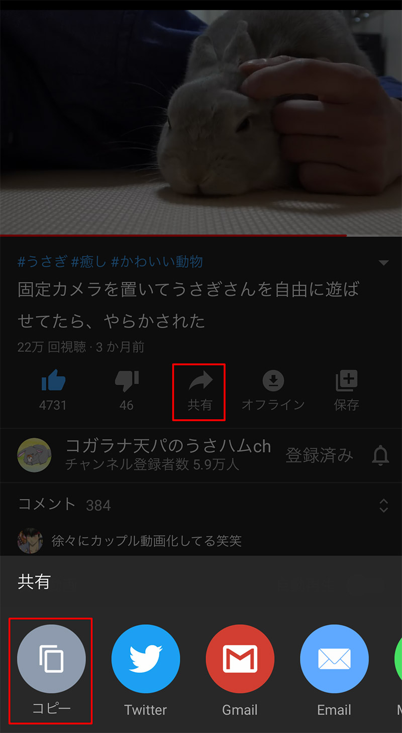 Youtubeアプリで動画のurlをコピーしておけば素早く再生できる Otona Life オトナライフ Part 2