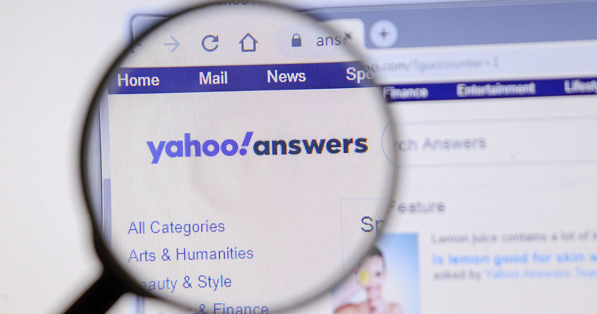 Yahoo 知恵袋終了はいつ？