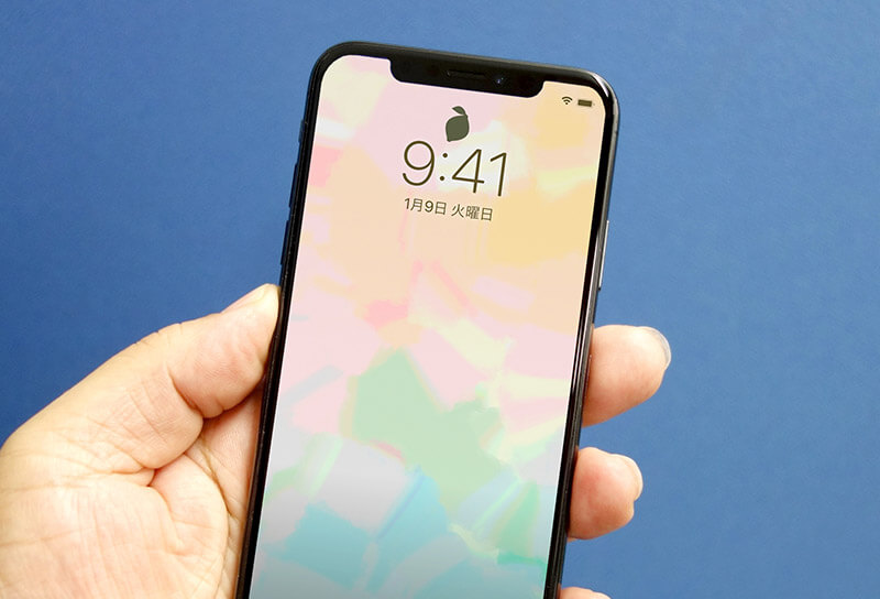 iPhone】ロック画面の鍵マークアイコンをりんごマークに変更する方法 