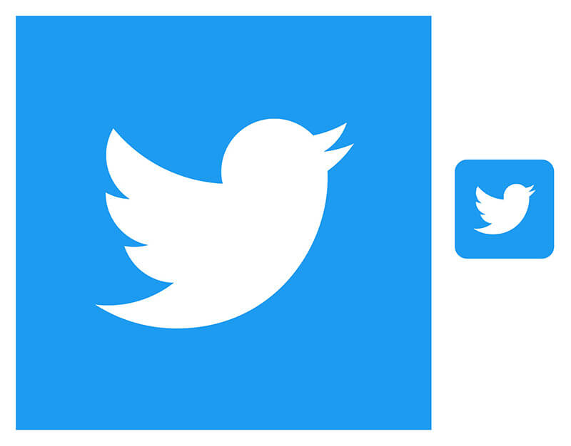 Twitterのロゴの種類2
