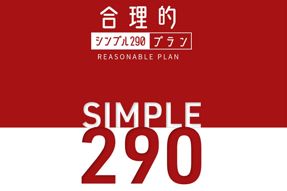 日本通信「合理的シンプル290プラン」