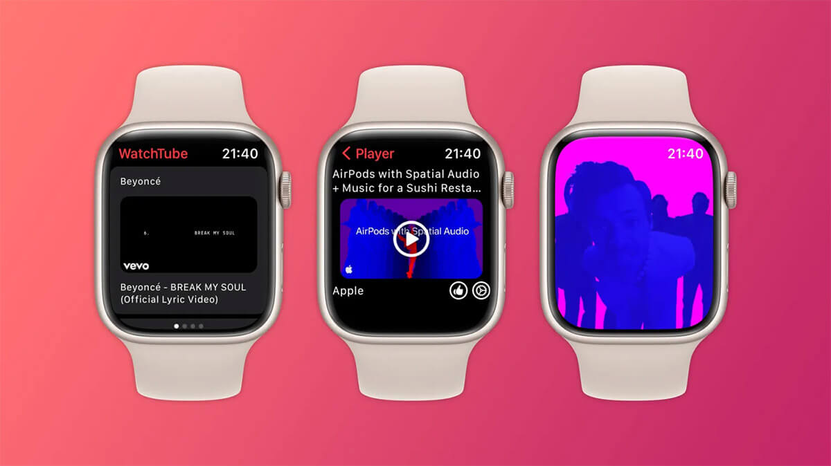 新アプリ・WatchTubeがあれば、Apple WatchでYouTubeを観られる