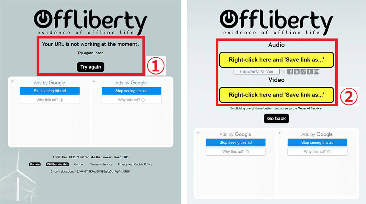 「Offliberty」で保存可能な動画プラットフォームの例2