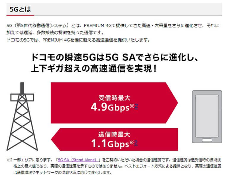 Nttドコモが開始した「5g Sa」って何？ “真の5g”ってどういう意味 Otona Life オトナライフ