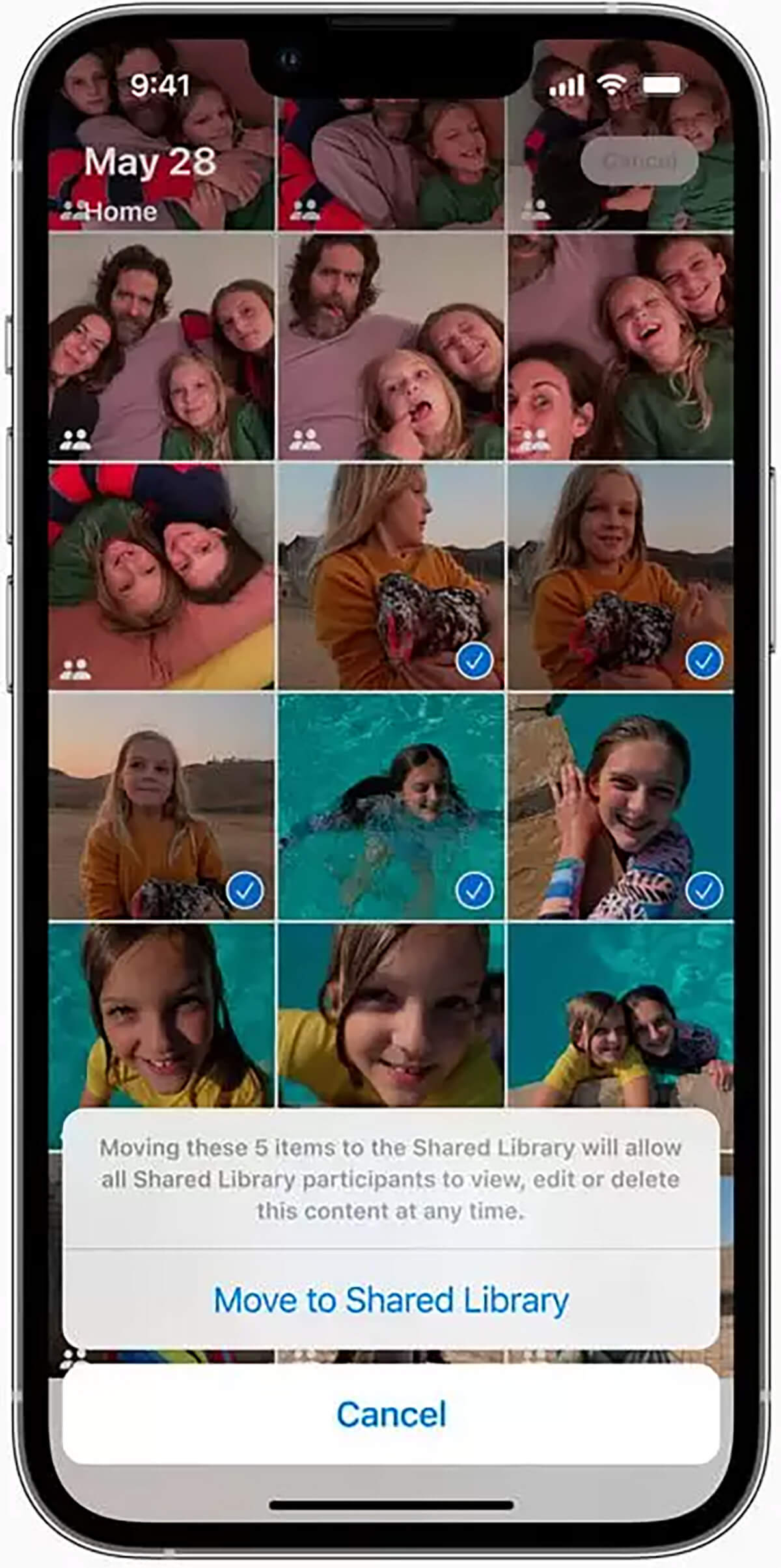 「iCloud共有写真ライブラリ」で家族の写真共有が簡単にできるようになる1