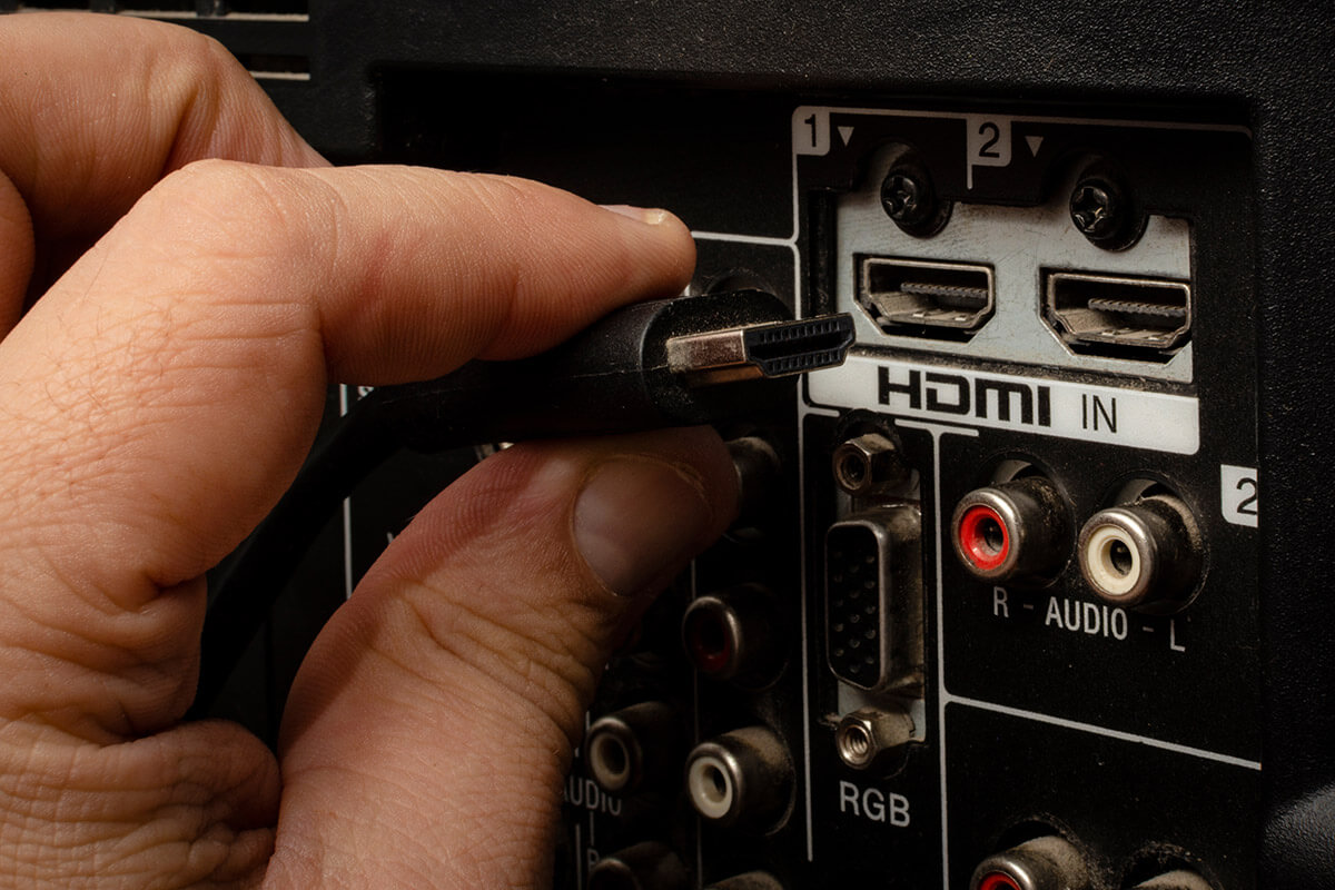 【6】HDMI入力端子の数を確認