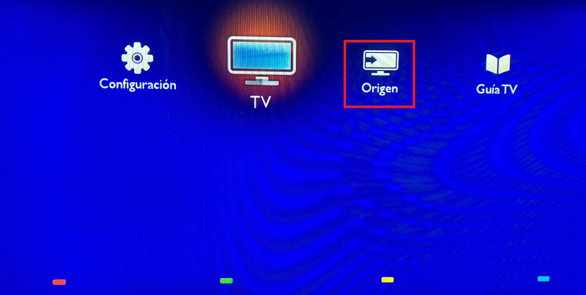 【方法①】HDMIケーブル/有線でテレビのソースをHDMIに変更して接続1
