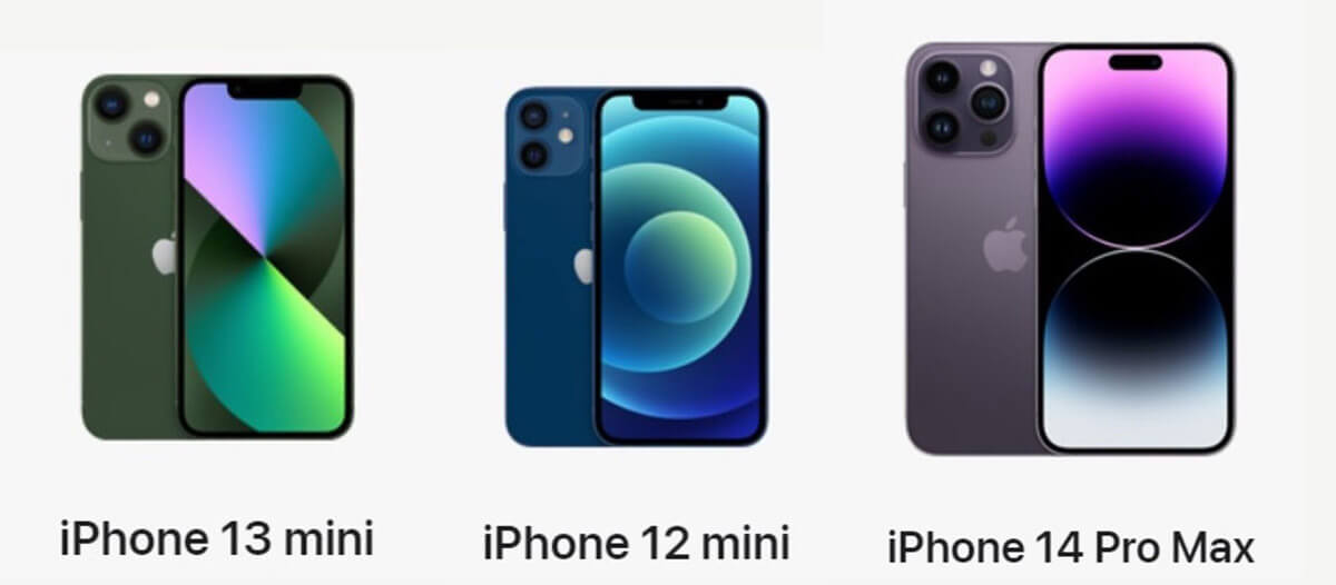 iPhoneを買うならどの機種がおすすめ？ | 小型・ミニサイズの機種の場合