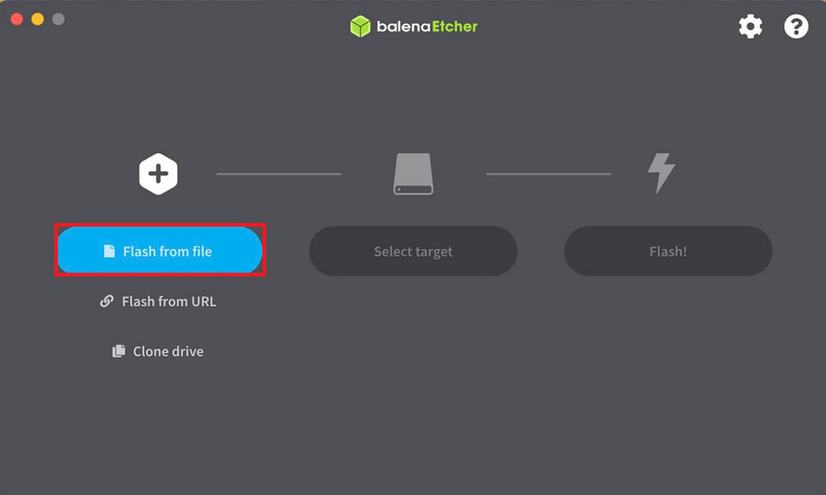 【手順③】Etcherを使ってUbuntuのOSイメージをUSBに書き込み7