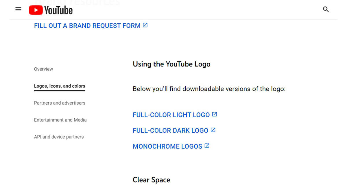 【事前準備】YouTubeのロゴマークの使用許諾には「モック」が必要1
