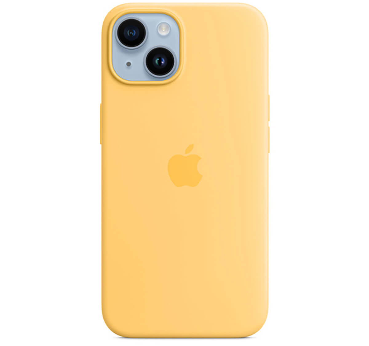 既存のiPhoneカバーの黄色