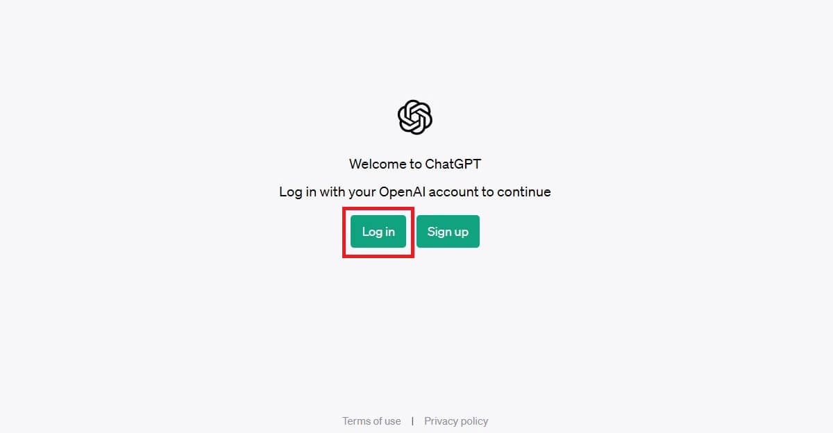 ChatGPTへのログイン方法