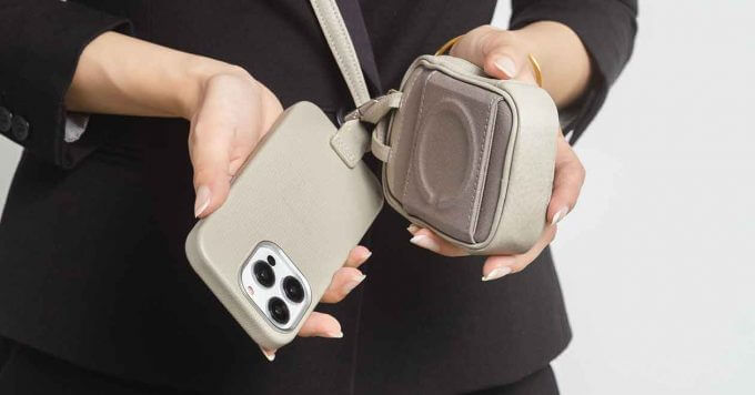 objects.io 土屋鞄 iPhone15Pro ケース ウォレット 防水レザー iPhone