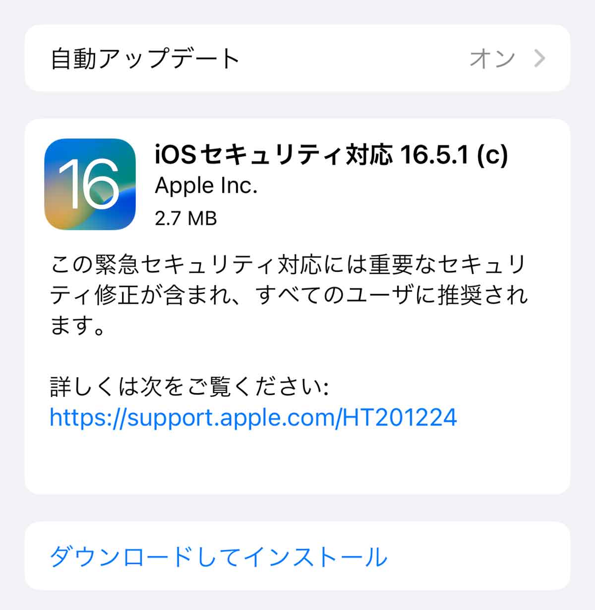 iOS 16.5.1(c)