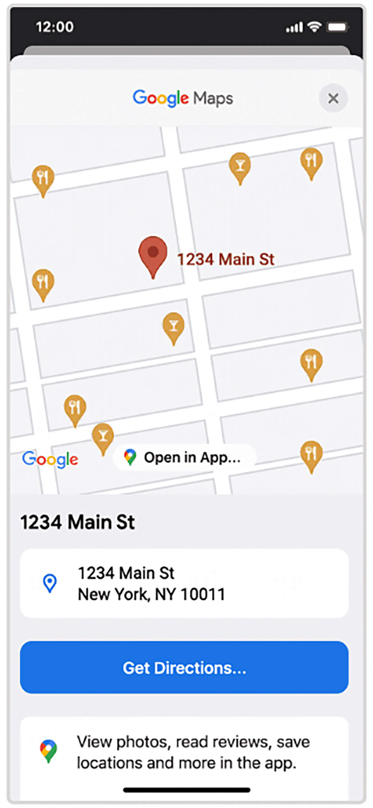 Googleマップに関する機能