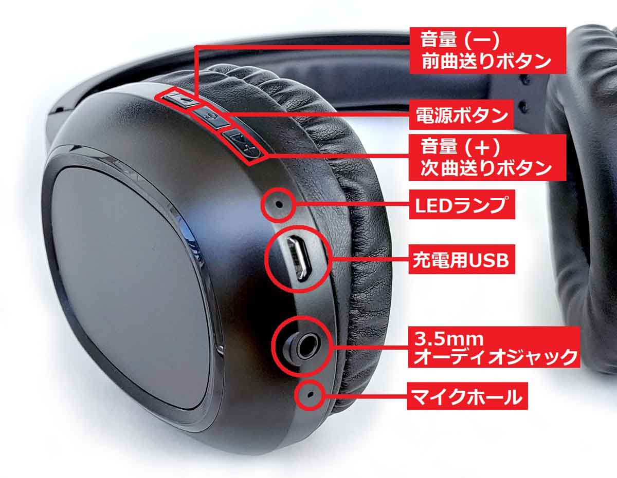 ダイソー「Bluetooth ヘッドセット」4