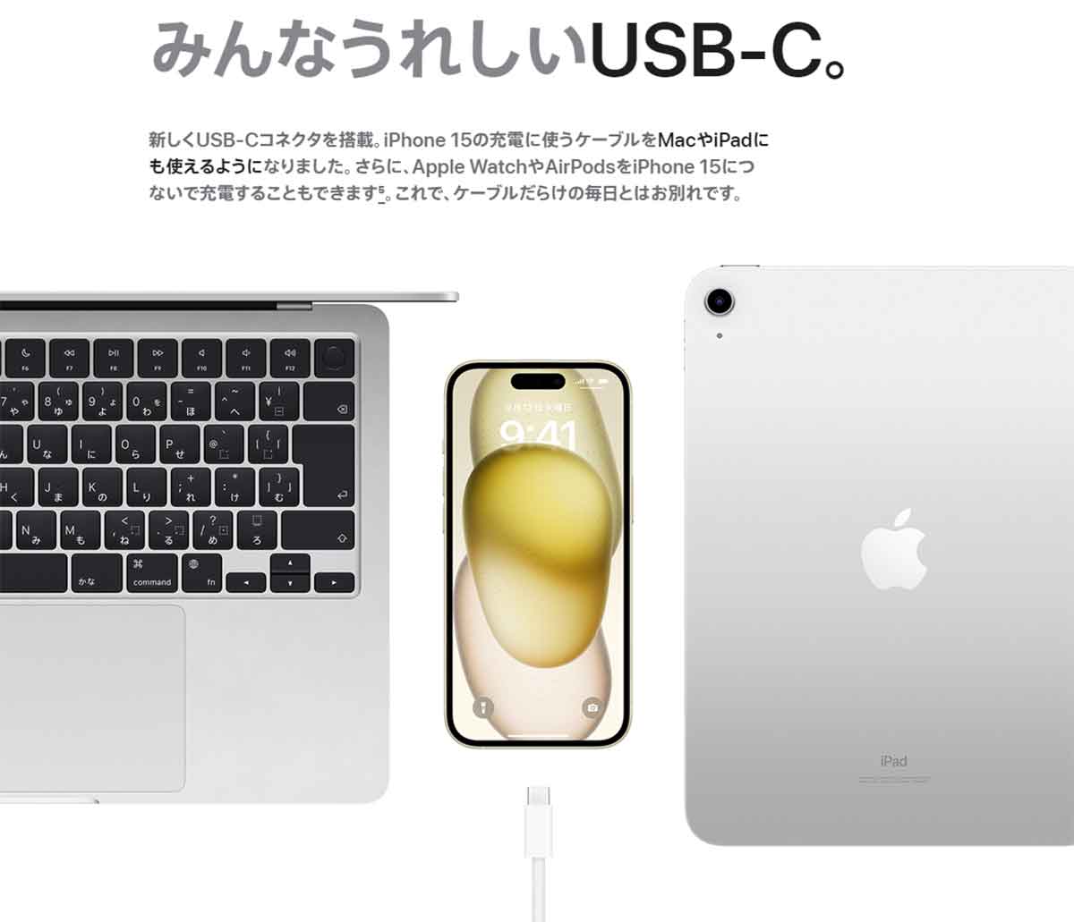 iPhone 15 Pro付属のApple純正USB-Cケーブルがヒド過ぎる2