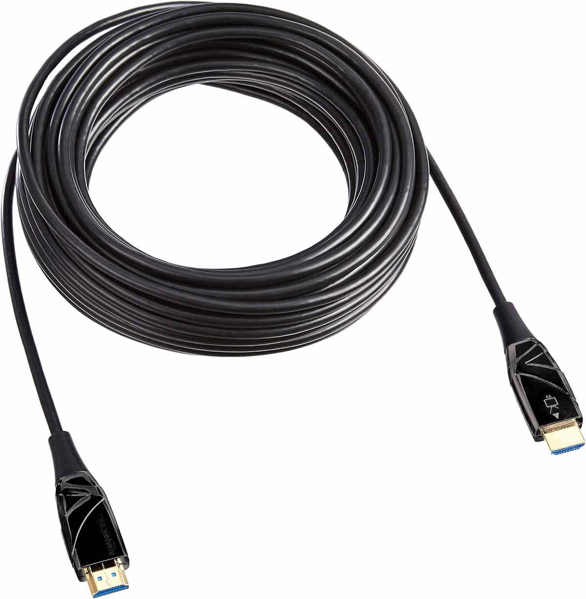 Amazonベーシック 光ファイバーケーブル HDMI ハイスピード