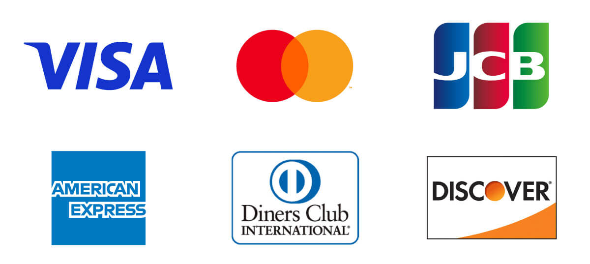 クレジットカード：一通りの国際ブランドに対応1
