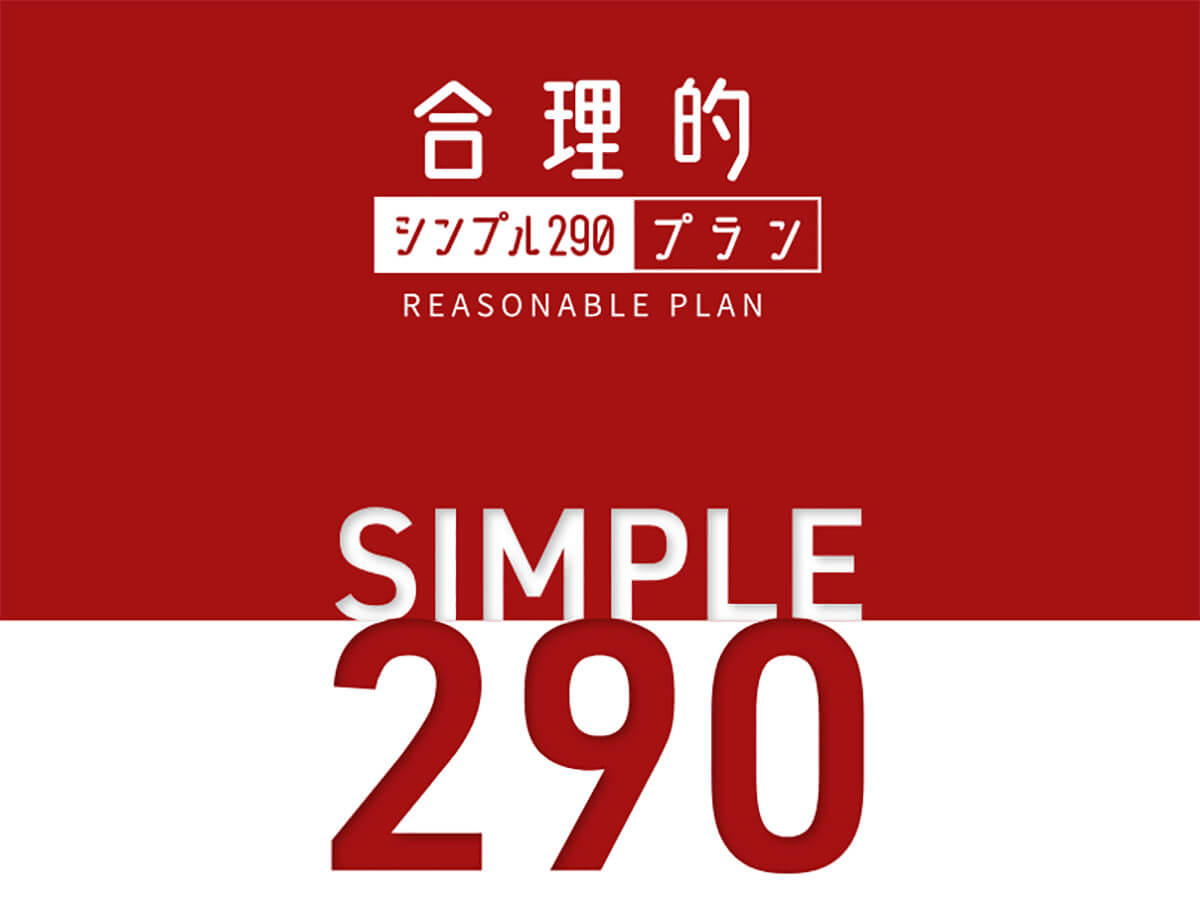 【格安SIM1】日本通信「合理的プランシンプル290」
