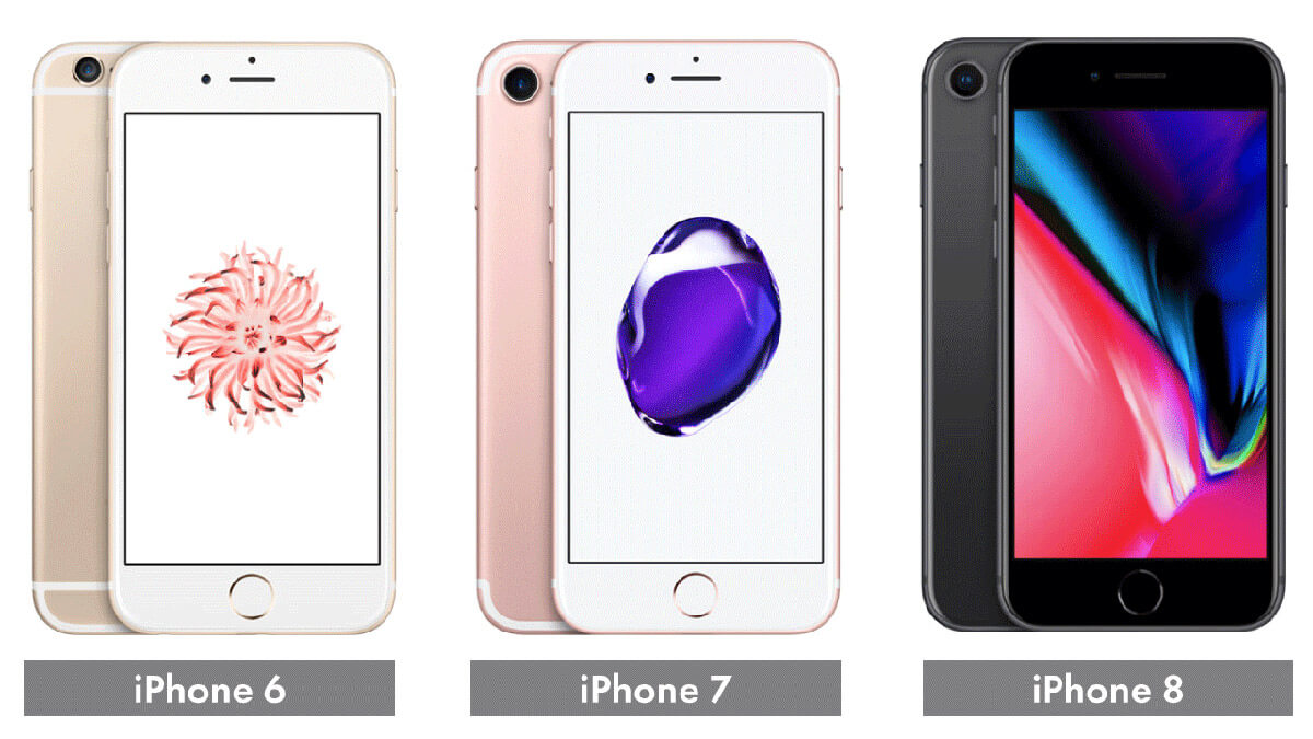記録的な売上の「iPhone 6」に対してiPhone 7、iPhone 8には伸び悩み感もあった1