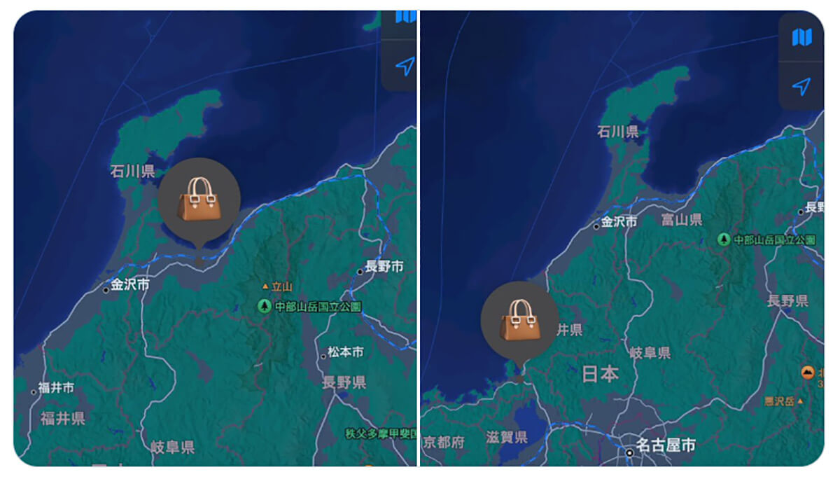 北陸新幹線の旅に出たAirTagが3日間も北陸路線をさまよう本末転倒の話3