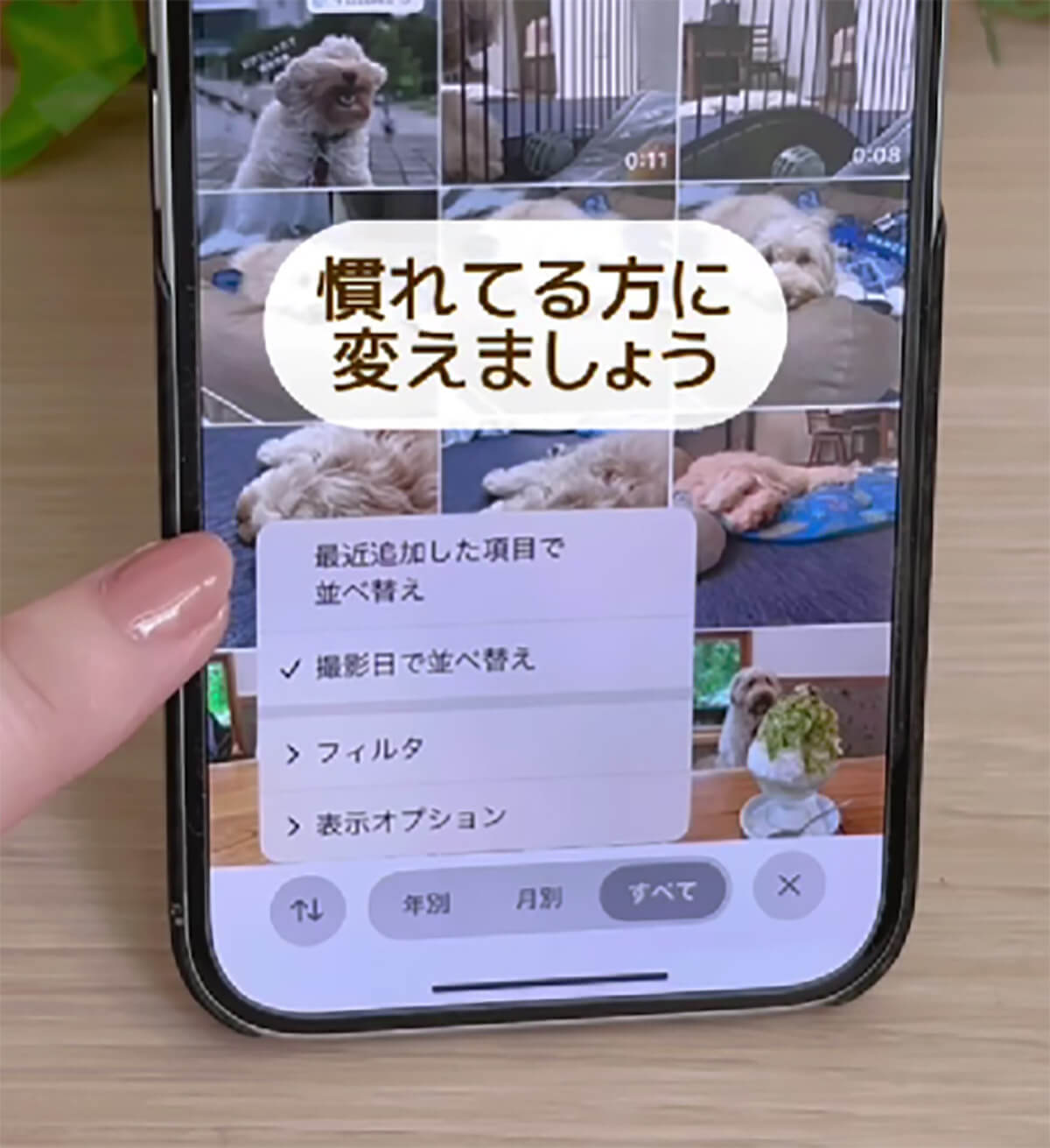 iOS 18の写真アプリ操作テクニック3