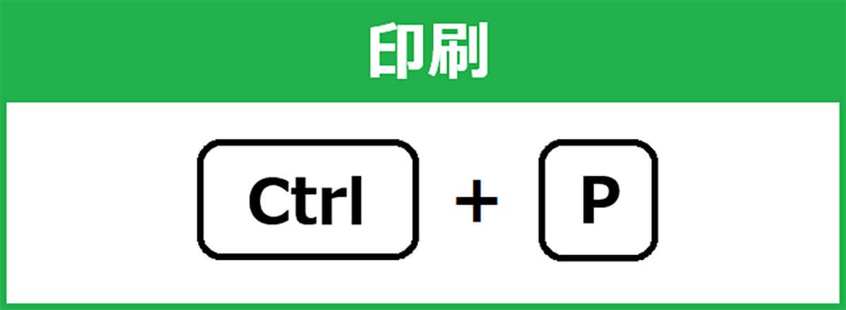 印刷[Ctrl＋P]