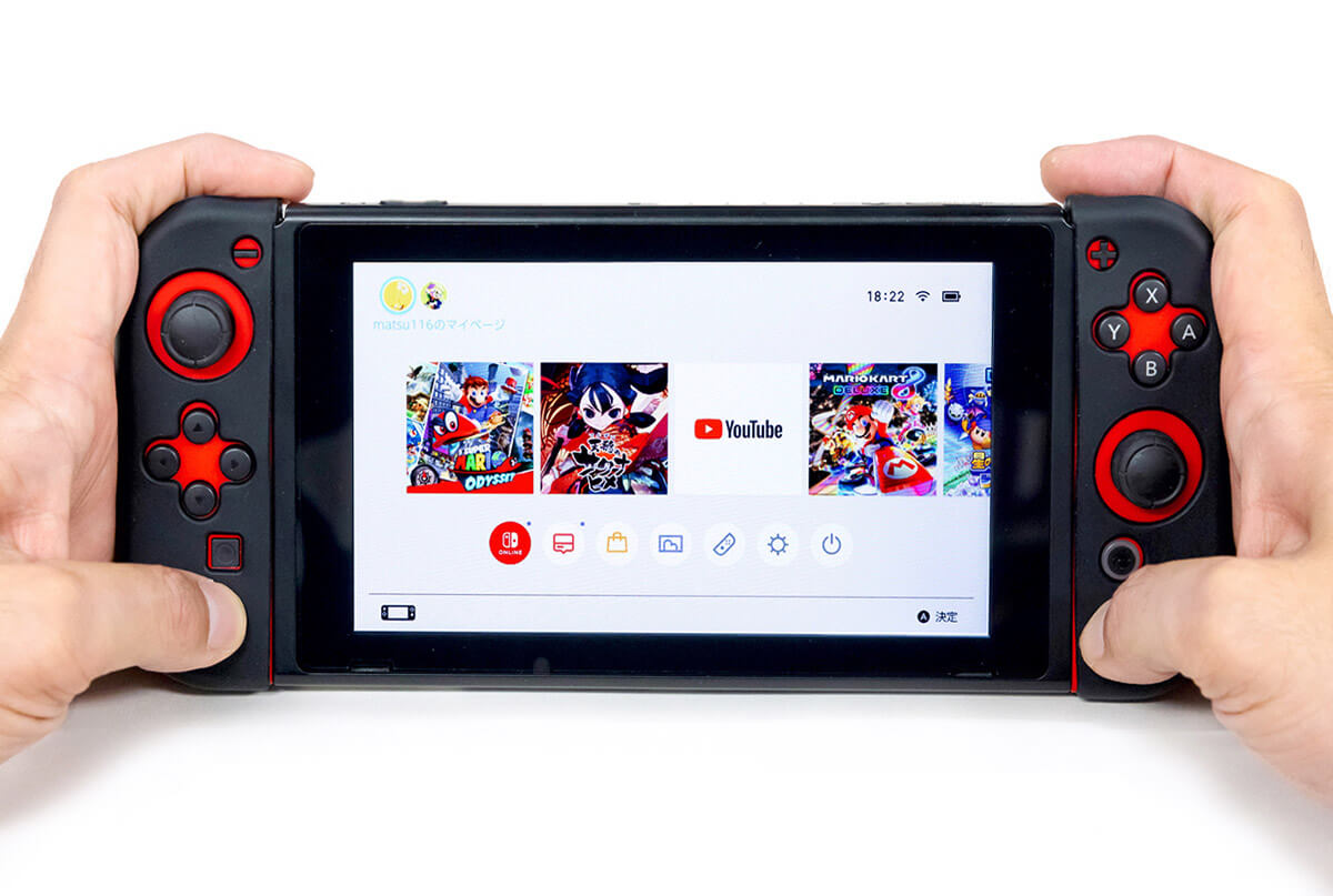 SWITCH グリップカバー【セリア・110円】1