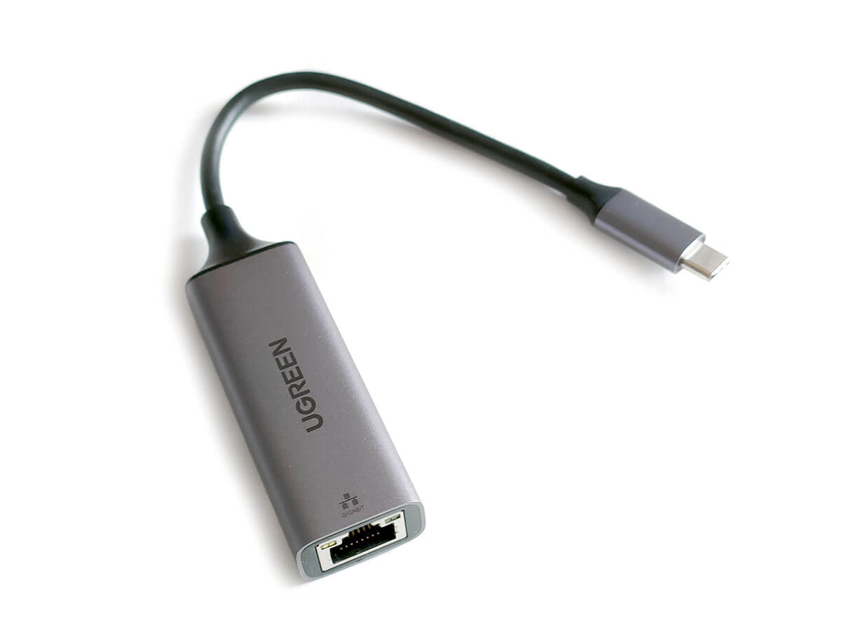 UGREEN「USB-C LAN有線LANアダプター」1